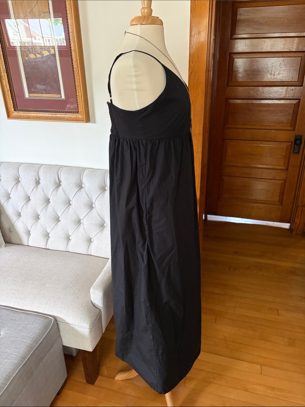 Quince Organic Cotton Sleeveless Maxi Dress - Picture 2 of 8